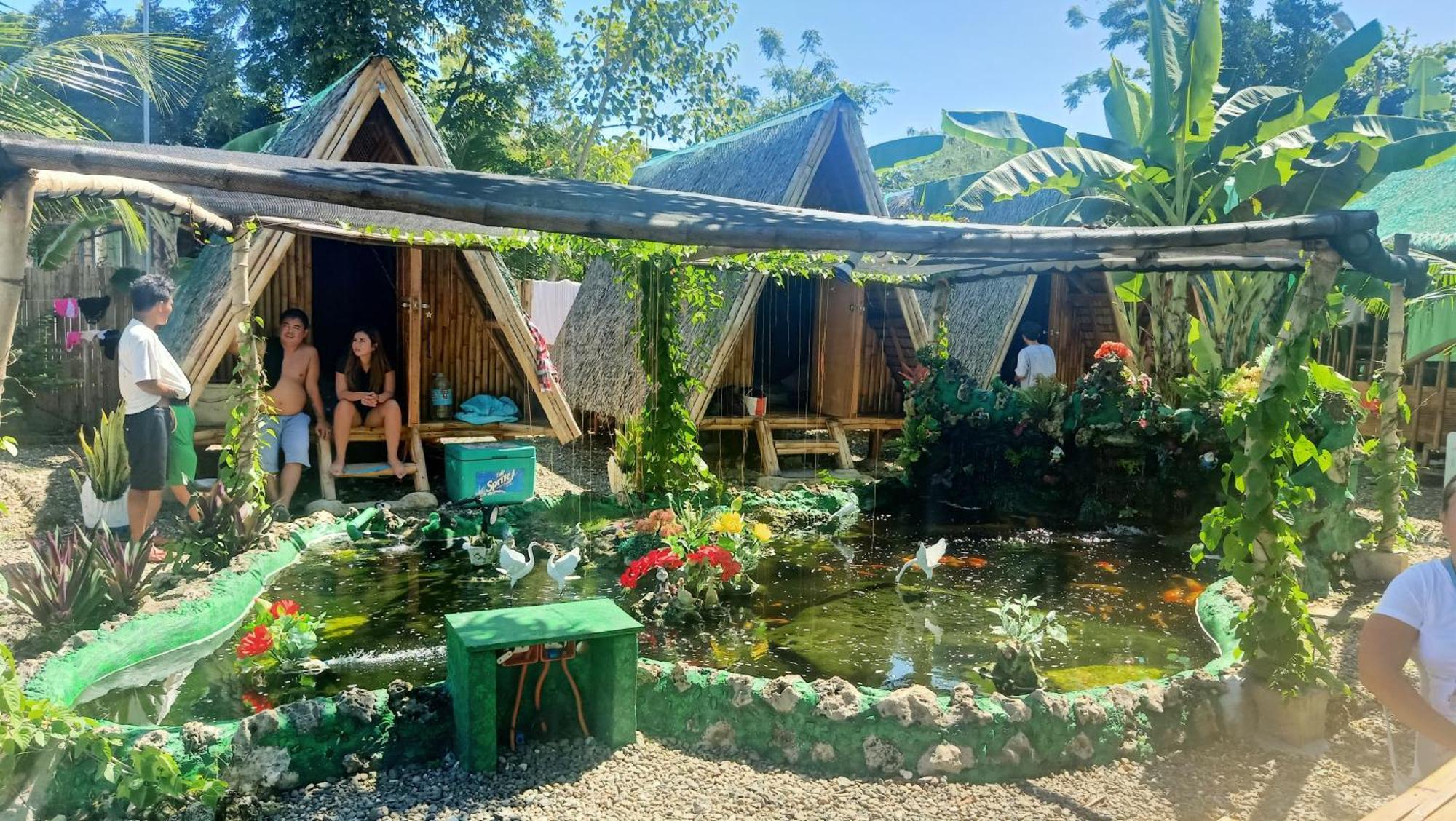 Moalboal Bamboo House / Rooms Pokoj fotografie